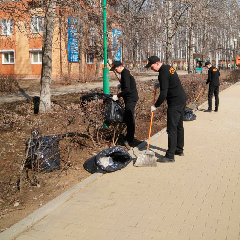Уборка территории  в Багратионовске