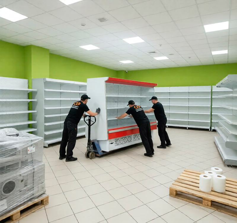 Переезд магазина в Багратионовске